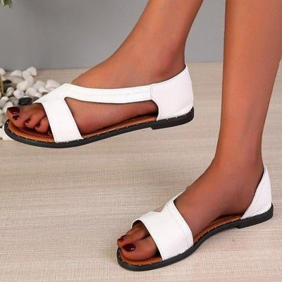 Роскошные туфли для женщин, сандалии, лето 2024, новые женские сандалии на плоской подошве для девочек, элегантные женские сандалии на каблуках, дизайнерские сандалии