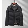 Men's Stand Collar Down Jacket Autumn and Winter New Thickened Down Youth Casual Bread Coat Warm Down Jacket