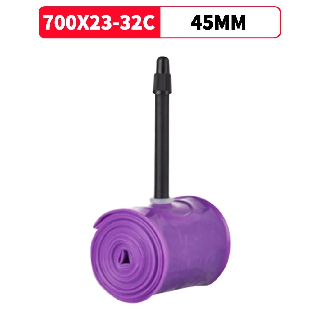 700C X 35-50C/23-32C Ультралегкая велосипедная камера 45мм/65мм/85мм Клапан Presta TPU камеры Суперлегкая камера Велосипедные аксессуары