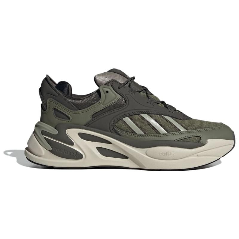 Adidas Ozmorph Focus Olive Unisex Sneakers Green Silver-Pebble Shadow-Olive IE2025