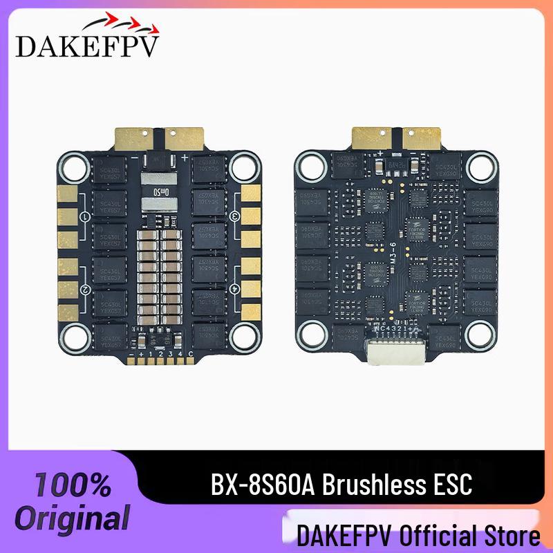 DAKEFPV F722 Flight Controller Stack with BlueJay 8S 70A ESC