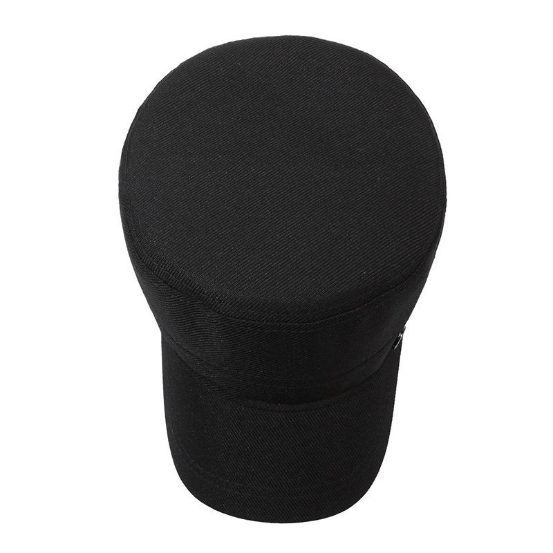 Шляпа мужская весна и осень новая шляпа с плоским верхом шляпа для отдыха на открытом воздухе шляпа от солнца универсальная повседневная кепка для пожилых людей