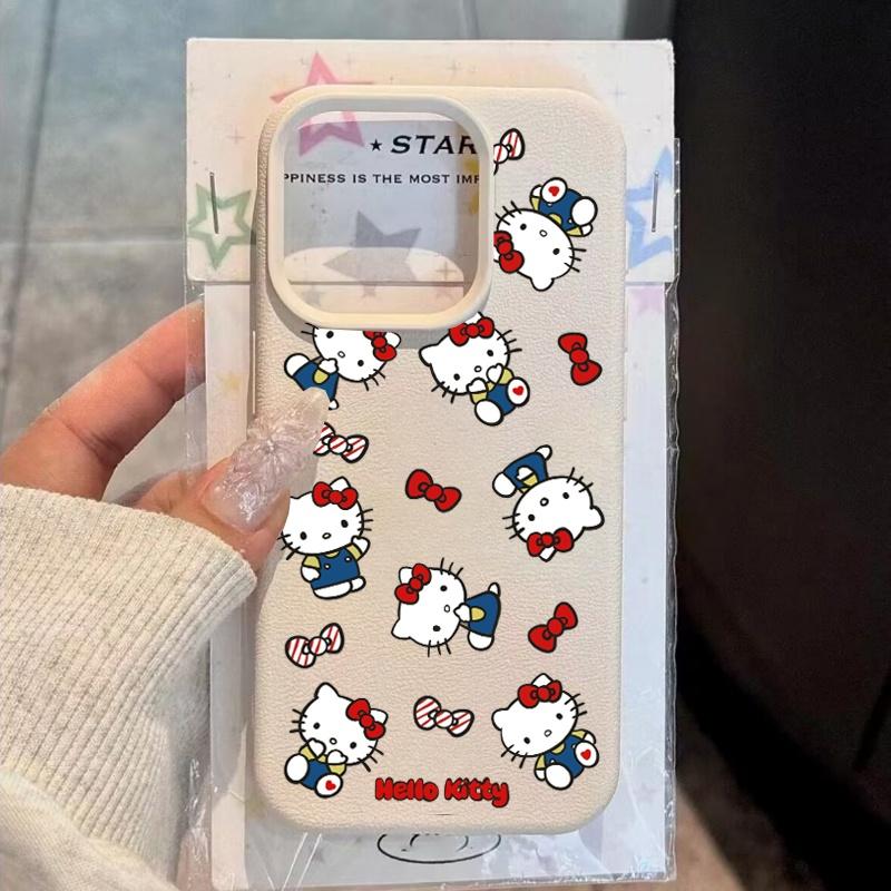 Cartoon Hello Kitty Phone Case For Xiaomi Redmi Note 15 Pro 5G 14C Note 14 13 Pro 12 11 10 Pro 11S 10S A5 4G 5G Soft Cover