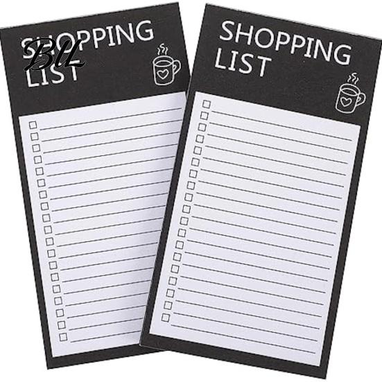 Daily To-do List Notepad Magnetic Refrigerator Checklist Notepad, Tear-off Routine Planner, To-Do Home Organization Tool Planning Memo Pad for