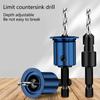 8mm Shank Countersink Drill Bit Woodworking Counterbore Hole Drill Bits Woodworking Countersink Drill Bit Woodworking
