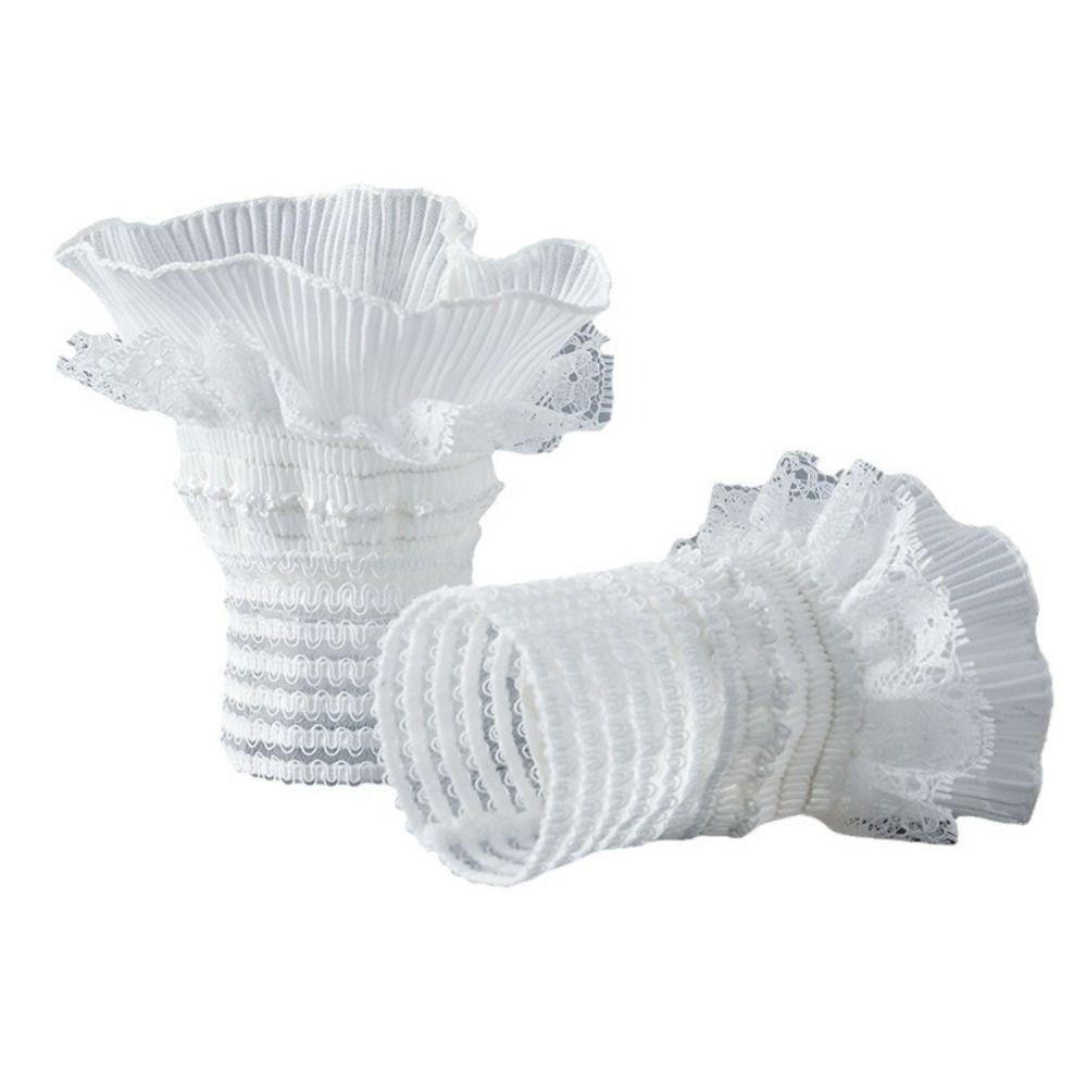 Съемная накладная манжета Многослойная оборка Кружевная манжета Новые манжеты для свитера