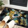 Custom NameJacksonville Team Spirit Carpet, Indoor Rug, Chair Rug, Living Rooms, Doormat Made From Polyester Home Decor Birthday Christmas Gifts