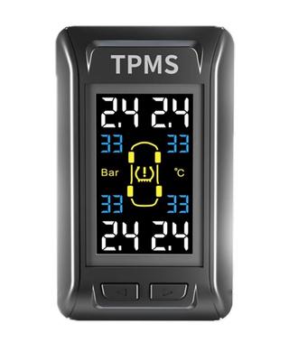 BGUCAR Система мониторинга давления в шинах TPMS, Ультратонкая, Тип наклейки, Питание от USB, Мониторинг в реальном времени,