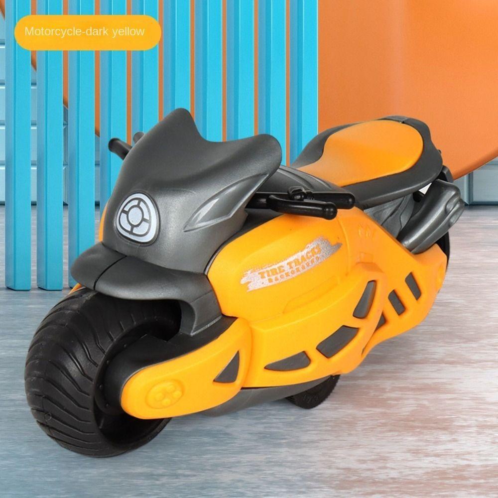 fall resistance Birthday Gift Children Toy Plastic Inertia Car Motorcycle Model Educational Gift