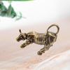 Brass Bull Statue Animal Ornament, Collectible Decorative Fashion Copper Sculpture Art Decor