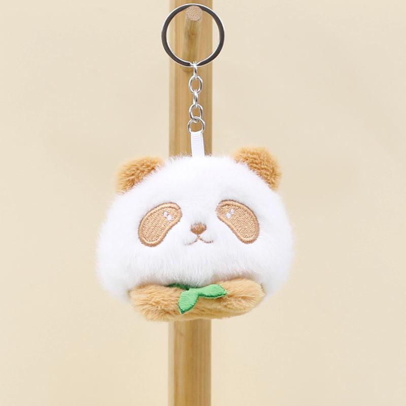 Милый плюшевый брелок-панда, супермягкий плюшевый мини-панда для украшения сумки