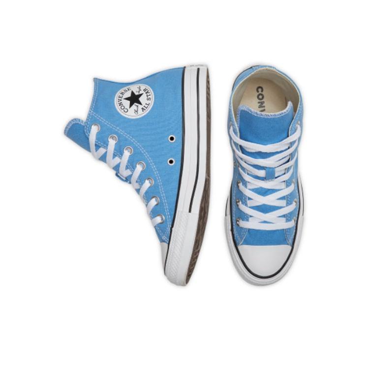 Converse All Star BB Prototype CX Chuck Taylor Удобные Нескользящие Износостойкие Высокие Канвасовые Кеды Унисекс Светло-Голубые 166706C