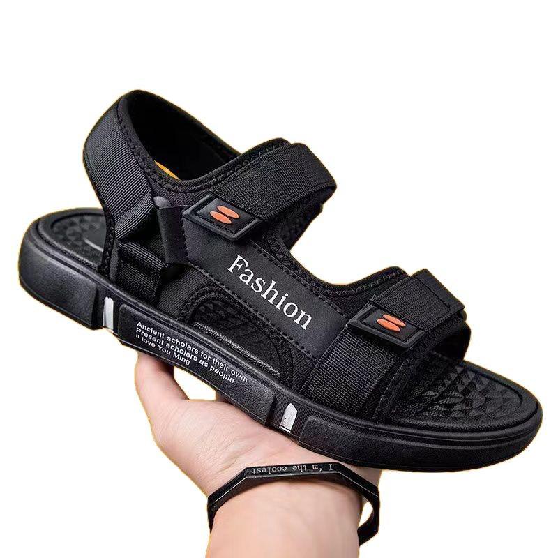 Летние сандалии: Нескользящие, Устойчивые к запаху, Износостойкие Спортивные Пляжные Туфли на липучке