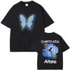 Горячая Распродажа Певица Aitana Cuarto Azul Альбом Графическая Футболка Мужская Женская Мода Поп-Музыка Футболки Хлопок Повседневная Оверсайз Футболк...