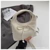 Gentle and Sweet Strap Bow Handbag 2025 Summer New Korean Light Luxury Niche Shoulder Messenger Bag