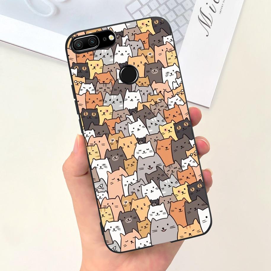 For Honor 9 Lite Case Popular Flower Slim Soft Silicone Coque Phone Cover For Honor 9 Lite LLD-AL10 LLD-L31 Fundas Honor9 Bumper