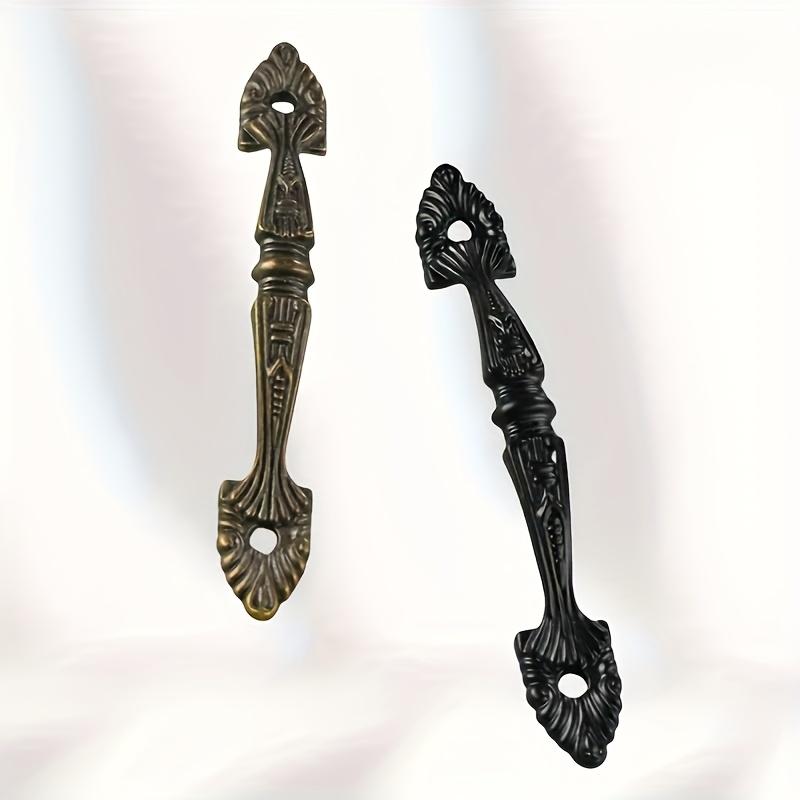 12European-style furniture hardware, wooden door and window handles, new Chinese-style antique bronze cabinet, drawer, wardrobe door, zinc alloy