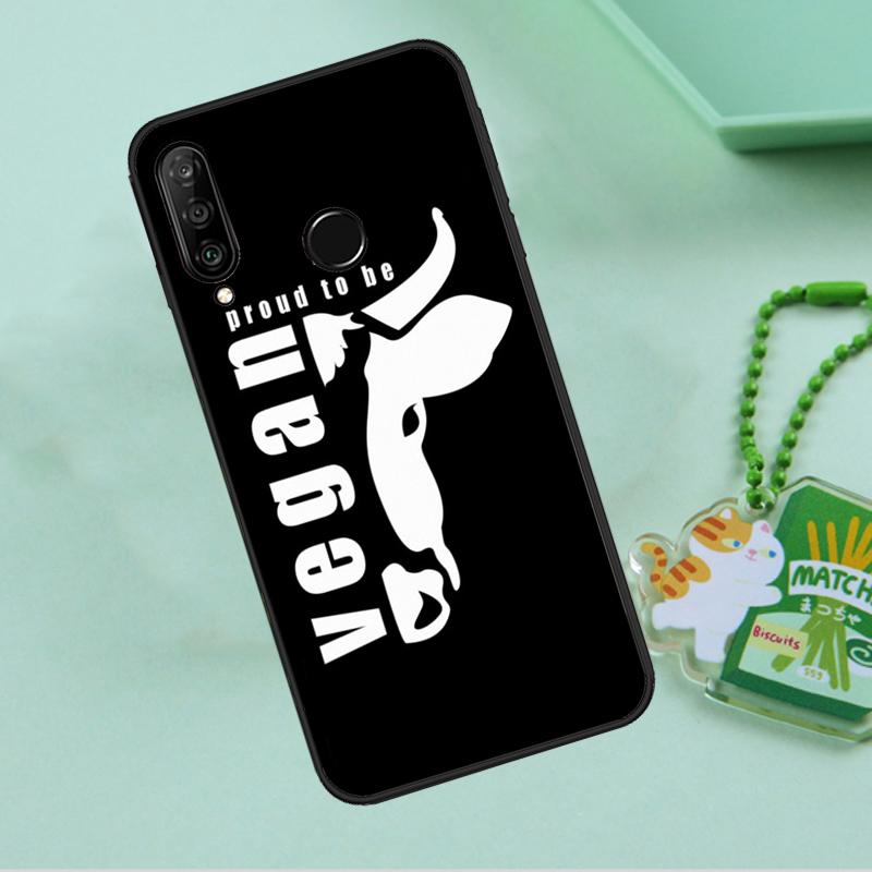 GO VEGAN Для Huawei Nova Y90 Y70 Y60 Y61 Y91 Y72 9 10 SE 12i 12s 11i 5T P60 Pro P20 P30 P40 Lite Чехол