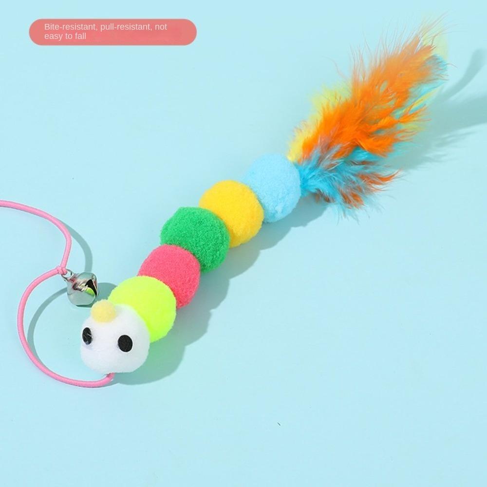 Self -hi Hanging Cat Toy Funny Stick Kitten Hanging Swing Fashion Pet Play Cat