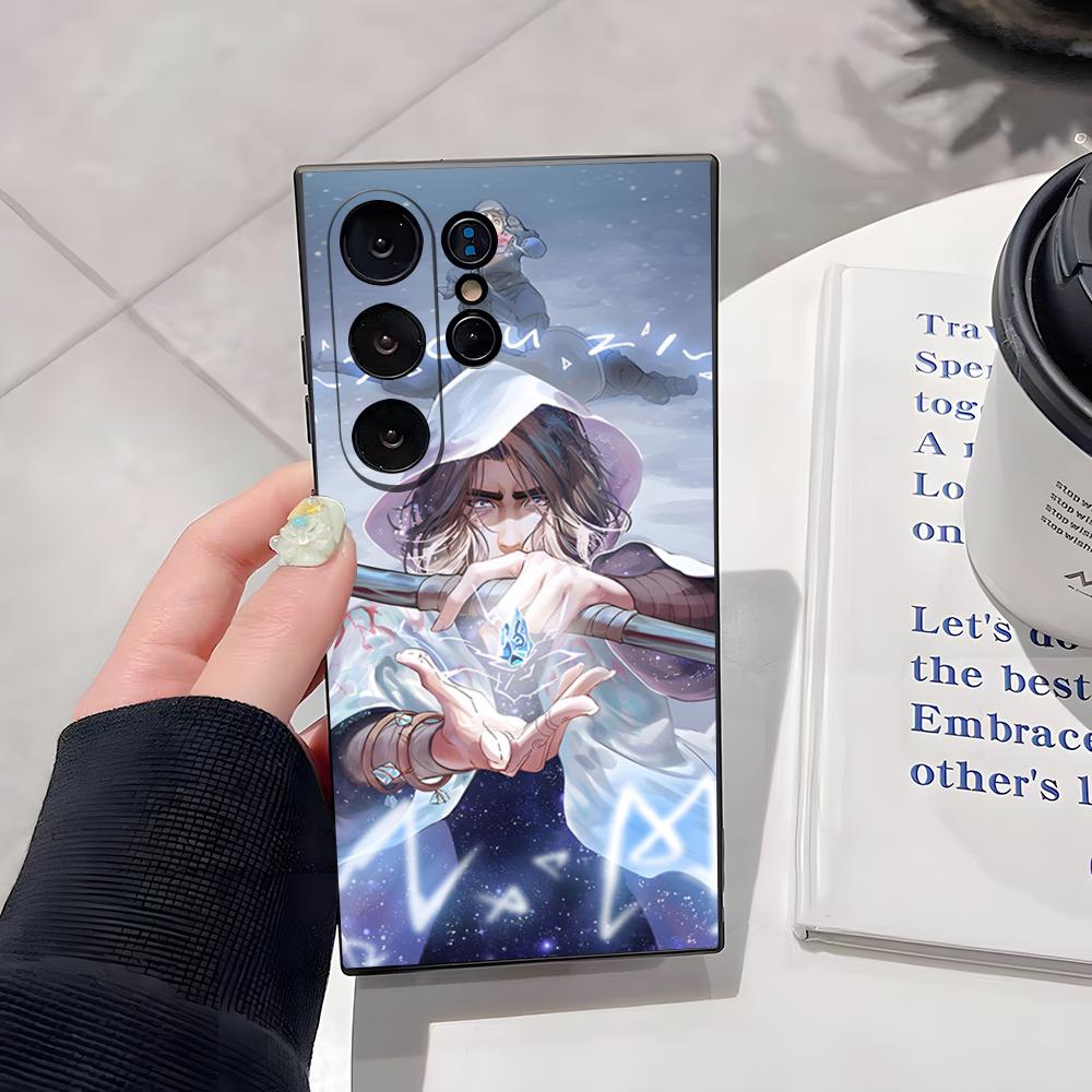 Чехол для телефона A-Arcane V-VictorS для Samsung S26 Ultra S25 Edge Ultra S23 S22 S21 S20 Ultra Plus S24 Fe Стеклянная крышка