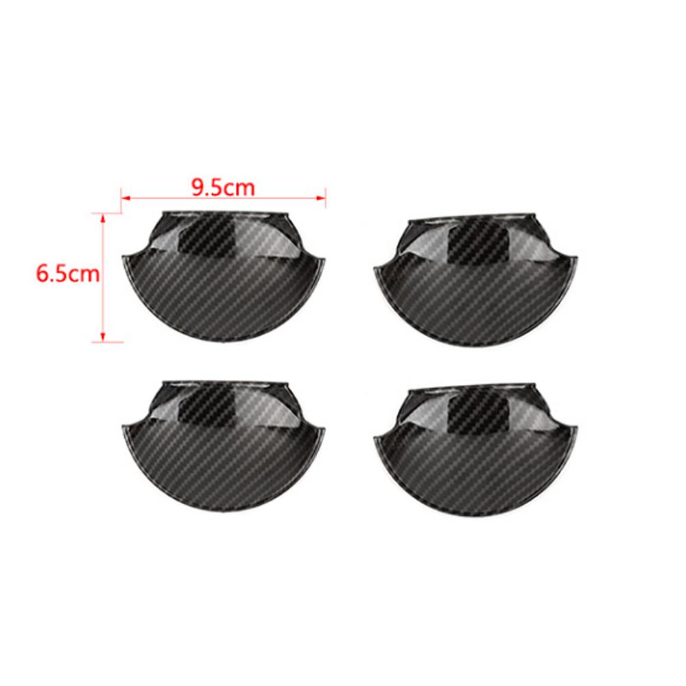 Car Inner Door Handle Bowl Decoration Cover Stickers Trim Frame for Jeep Liberty 1999-2006 Auto Interior Mouldings