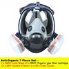 Chemical Mask 6800 7 In 1 Gas Mask Dustproof Respirator Paint Pesticide Spray Silicone Full Face Filters For Laboratory Welding