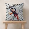 5D Anime CCoraline Cushion Cover Inches Farmhouse Decor Home Throw Pillow Covers For Couch Decorations