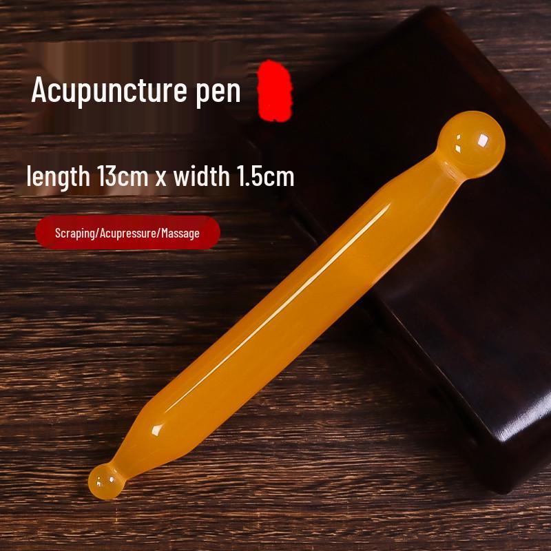 «Скребок для массажа на основе пчелиного воска для шеи, талии и лица»