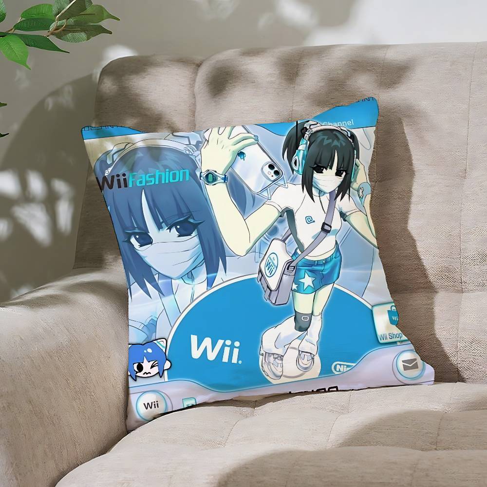 CuteFrutiger Aero Arts Customizable Square Pillowcases Stylish And Soft Perfect For Beds Cars And Sofas