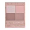 Canmake Silky Flare Eyes M07 Tutu Ballerina Moist Transparent Matte 4 Color Eye Shadow Dull Pink (Matte Type) 3.8g