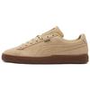 Suede Pebble Gum Unisex Sneakers Cream 381174-02