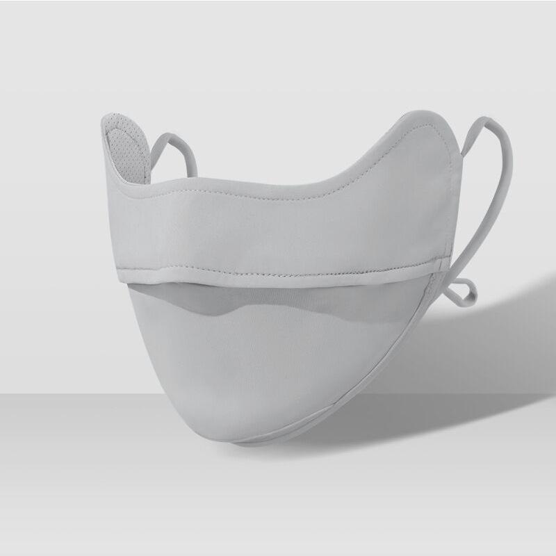 Унисекс УФ-блокирующая солнцезащитная маска Ice Silk на все лицо