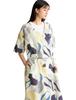 Helly Hansen Women's Short Sleeve Marine Resort Print Dress, Size S/S, HW32425, Beige, Medium