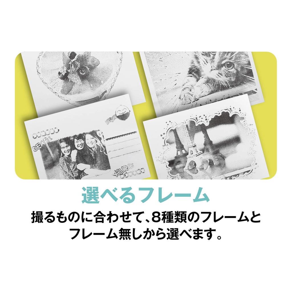 KENKO Мгновенная камера, Монохромная, Кораллово-розовая, Использует термобумагу, Вмещает примерно 80 отпечатков, Зарядка Micro USB, KC-TY01 CP