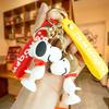 Очаровательный плюшевый брелок Snoopy, популярный мультяшный брелок, идеально подходит для подарков парам