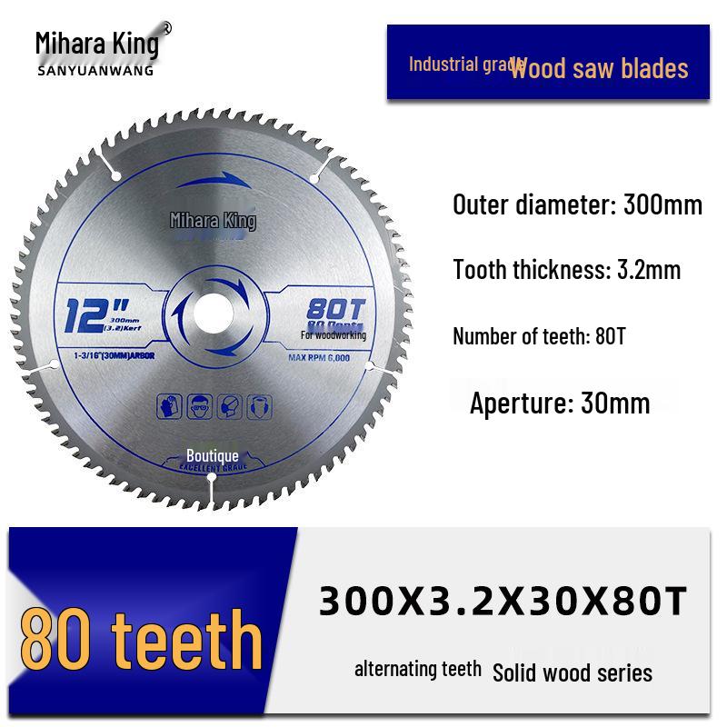 Деревообрабатывающий угловой шлифовальный пильный диск - Сплавной отрезной диск для дерева, Размеры 4/5/7/9 дюймов
