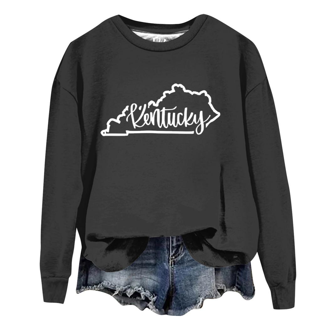 Женская толстовка свободного кроя с круглым вырезом и длинными рукавами, с длинными рукавами, с капюшоном