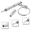 3 In 1 Eyeglass Screwdriver Portable Keychain Screwdriver Watch Repair Kit Tools