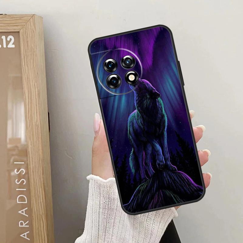 Чехол Animal Wolf Galaxy для OnePlus 12R 12 11 9 10 Pro 10R 10T OnePlus Nord 3 2T N10 N20 CE 2 Lite CE4
