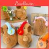 Charming Capybara Plush Earphone Holder Creative Keychain For Music Lovers