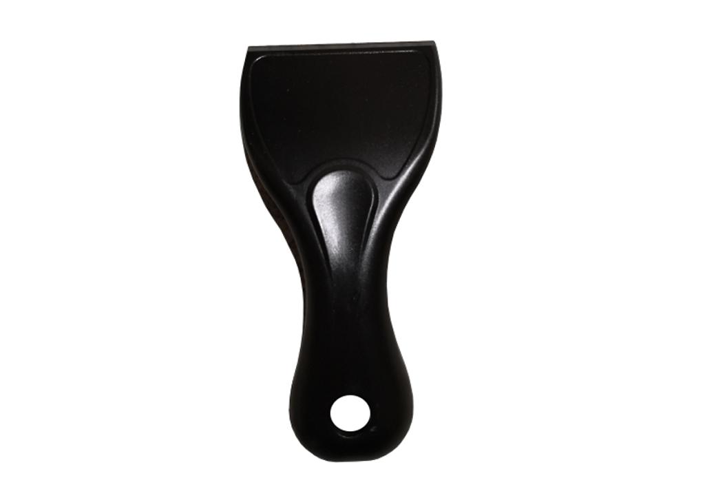 Short glass scraper