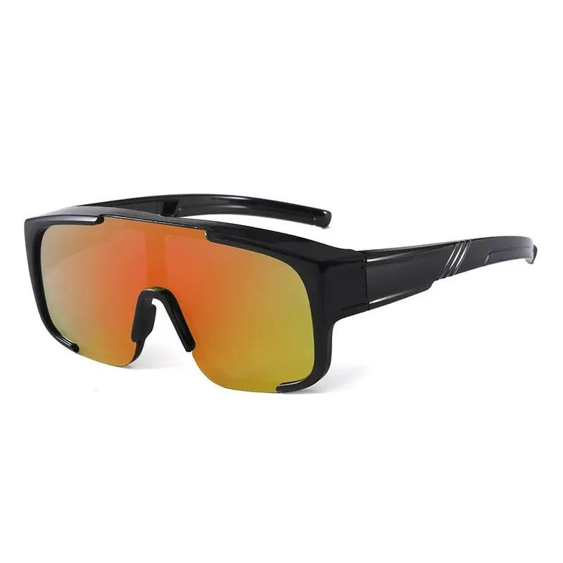 Large frame mountaineering goggles, mountaineering cycling goggles, sunglasses cover, windproof hiking UV-proof sunglasses