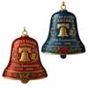 United States 250th Anniversary Bell Ornament Patriotic Commemorative Doorbell Xmas Tree Hanging Decoration for Home Garden Decor