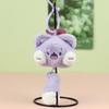 PP Cotton Cat Plush Keyring Long Tail Plush Cat Doll Pendant Plush Cat Keychain  Bag Pendant