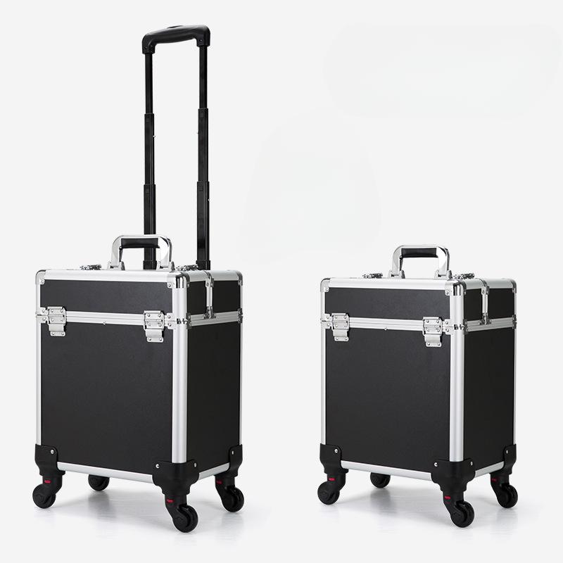 Косметичка на тележке, тележка, большая вместимость, ящик для хранения, ящик для инструментов