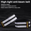 Cycling Pants Reflective Band High Visibility Elastic Adjustable Men Women Night Running Warming Leg Ankle Strap Cycling Accessories