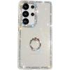 IMD Craft Flash Diamond Star Подходит для чехла для мобильного телефона Samsung S25ultra A56 Кольцо-подставка S24FE Противоударный чехол