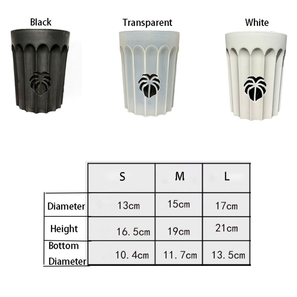 Простой в использовании ленивый цветочный горшок, дышащий пластиковый горшок для растений, самополивающийся гидропонный горшок для сада