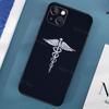 Чехол Emergency Medical Star of Life для iPhone 11 12 13 Pro Max Mini X XR XS Max 6 7 8 Plus SE 2020, задняя крышка телефона