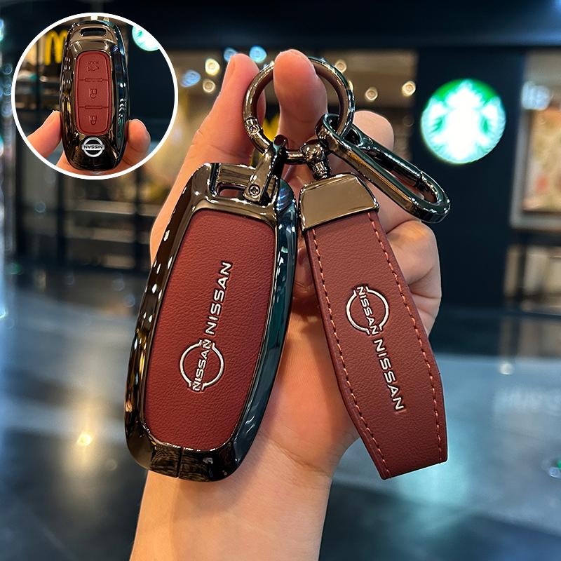 Car Key Case 3/4/5 Buttons For Nissan Rouge Kicks Pathfinder j12 Ariya Altima Rogue Qashqai Bluebird Sylphy SS22
